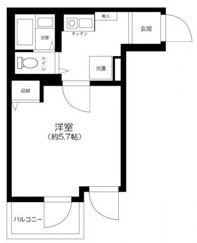 ラクシス田端 間取り