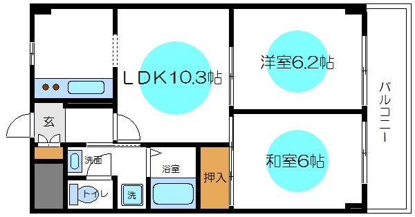 スカイフォーラム小岩  間取り