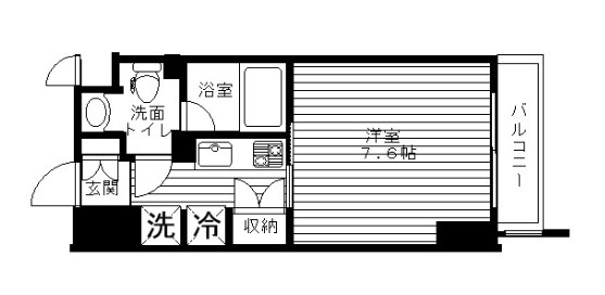 セリーズ門前仲町 間取り