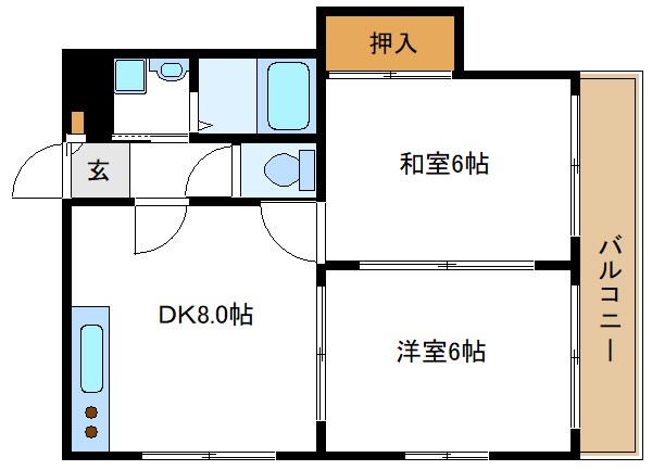 佐藤ビル  間取り