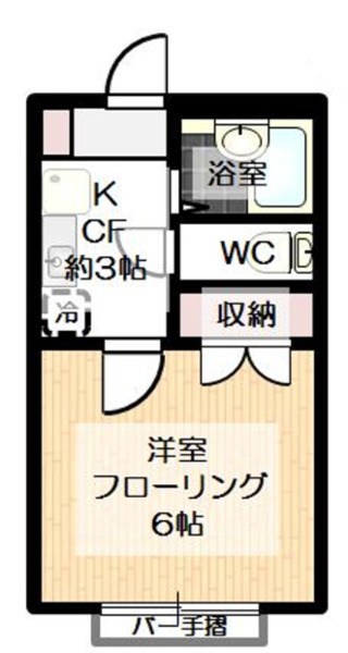 クレアール西新井 間取り