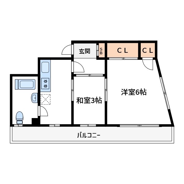 丸水マンション 間取り