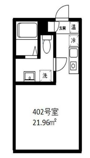 COCOFLAT　王子 間取り