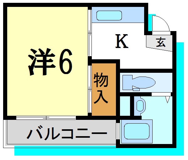 ステーションサイドコシベ  間取り