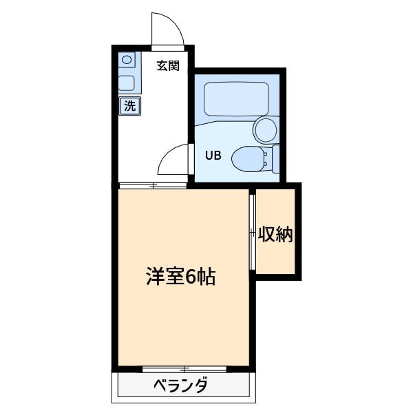 カーサ茜NO.2 間取り