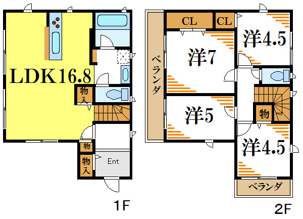 デルフィ西瑞江 間取り