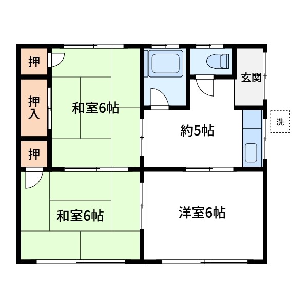 あさひ荘 間取り