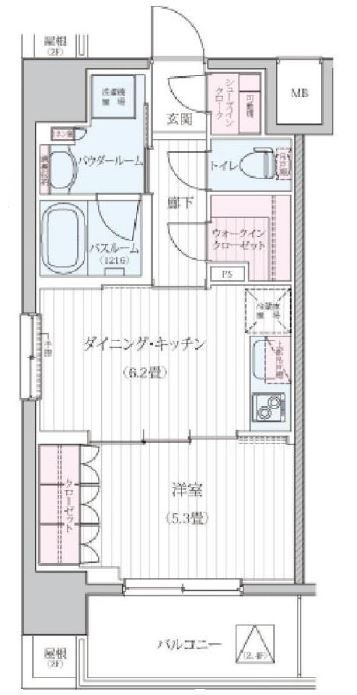 パレステージ田端ファストコート      間取り