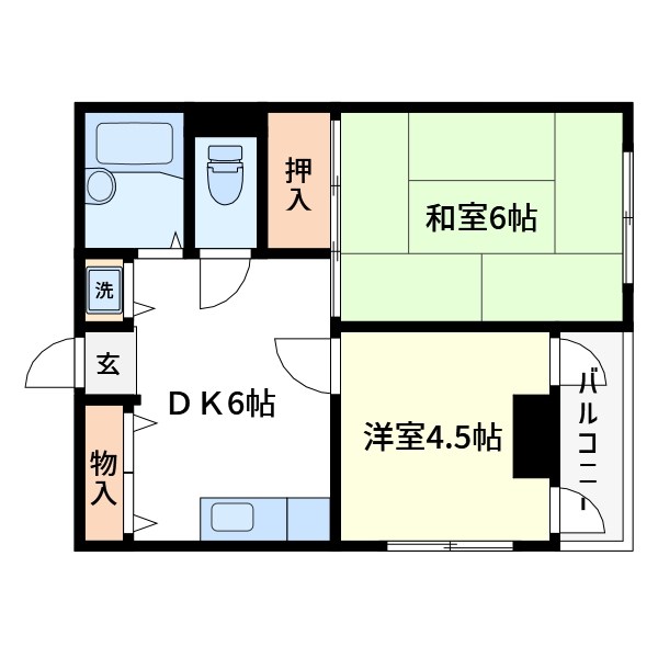 サンシャルム堀 間取り