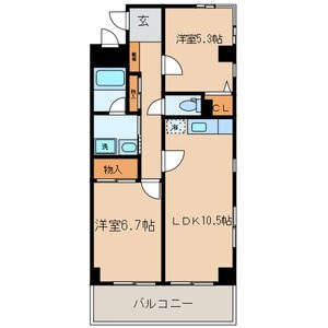 モナベール（MONA　VALE）  間取り
