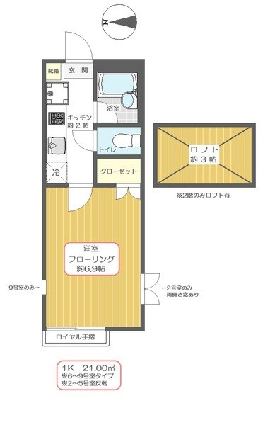 シシアシティ 間取り