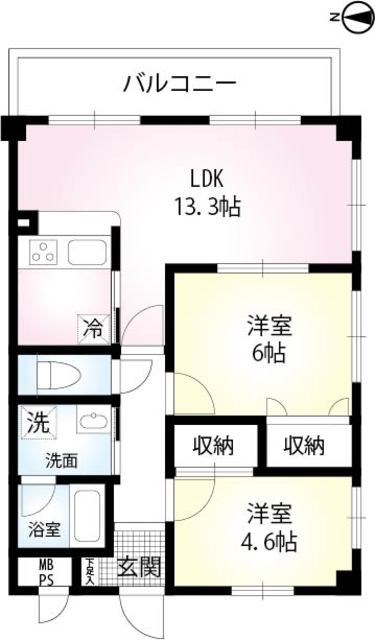 スターフラッツ  間取り