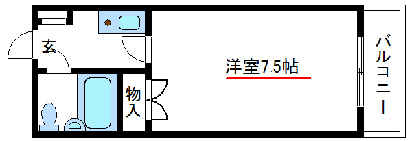 WING21A棟  間取り