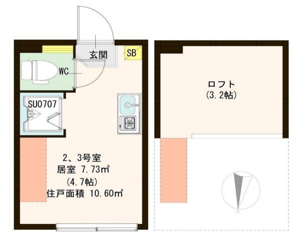 ハーモニーテラス新小岩 間取り