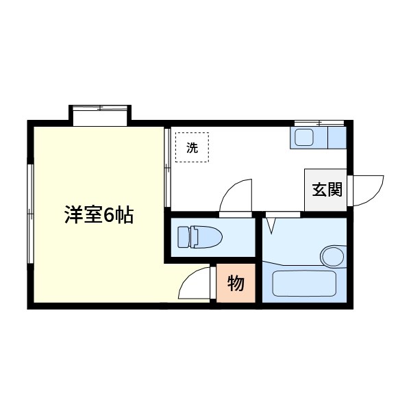 石橋コーポ 間取り