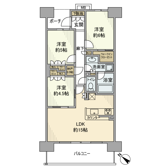 アクラス２ 間取り