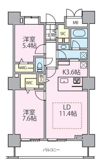 ロイヤルパークスタワー南千住 間取り