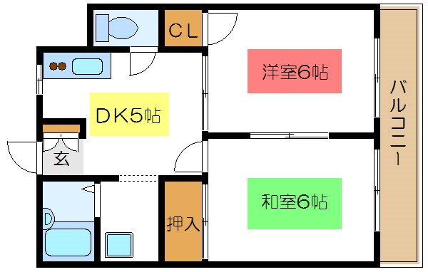 ハイムジョイフル 間取り