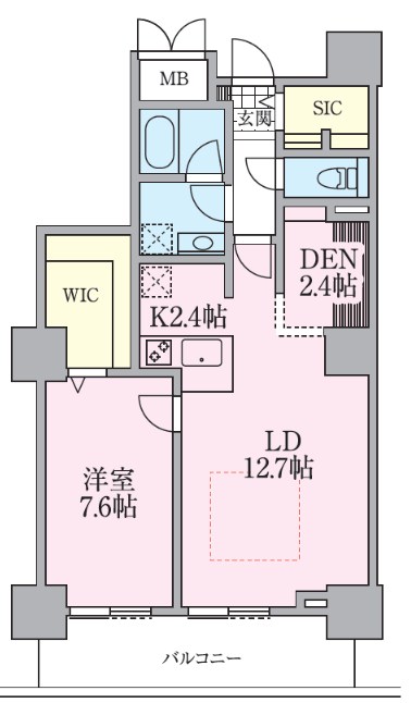 ロイヤルパークスタワー南千住 間取り