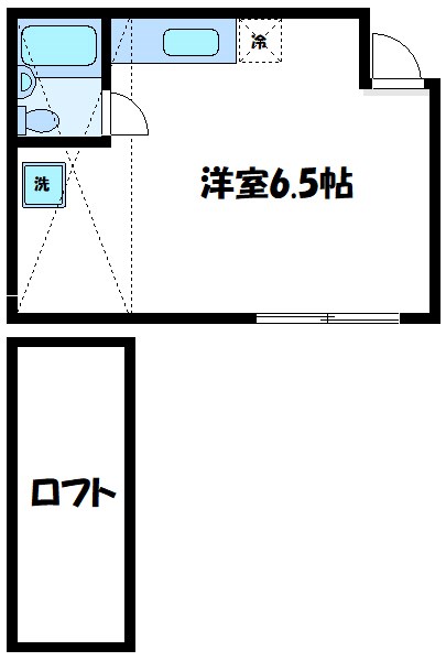 LOFT上平井 間取り