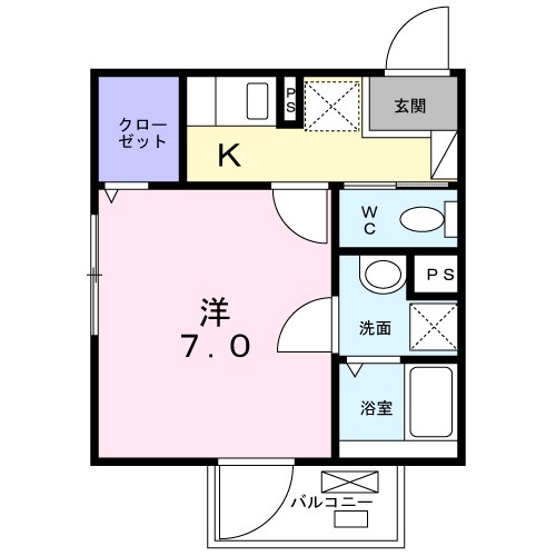 ロワン　グリシーナ 間取り