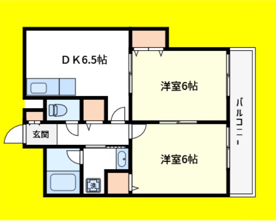 Ｋ＆ＦフラッツⅡ 303号室 間取り