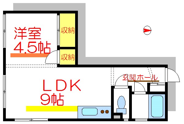 ビラ畑野 間取り