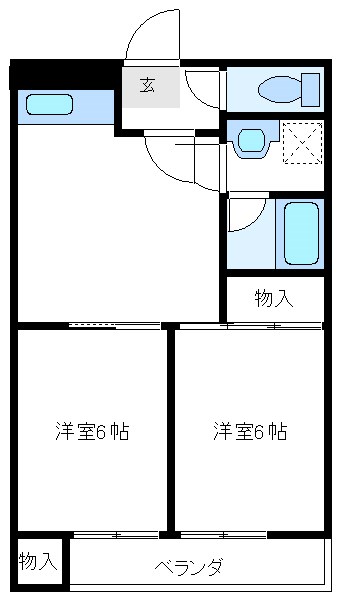 ヴィーアパルコ A棟 間取り