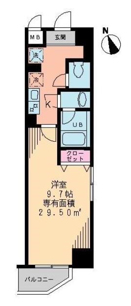 Ｔ’ｓ　Ｇａｒｄｅｎ葛西 間取り