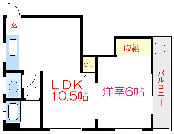 コーポ石川 間取り