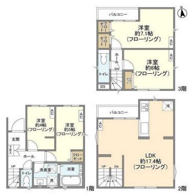 Kolet西新小岩 間取り