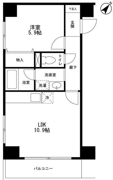 プロスペクト入谷 間取り