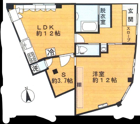 八代ハイツ 間取り
