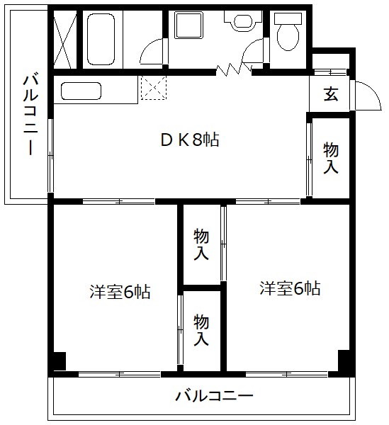 第11天香ビル 間取り