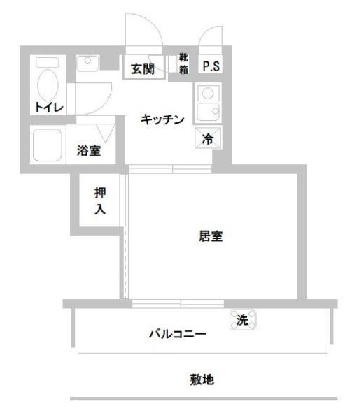 住吉マンション 間取り