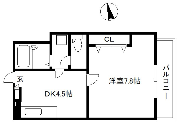 コーポミネトモ 間取り