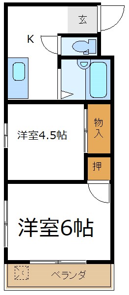 サンパーク柿沼 間取り