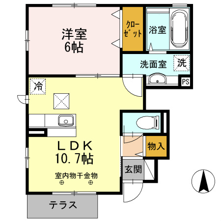 ルミエール（西新小岩） 間取り