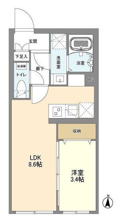 ウェルスクエア森下Ⅱ 間取り
