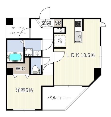 CLASS住吉 間取り