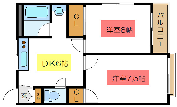 フィオーレ新小岩  間取り