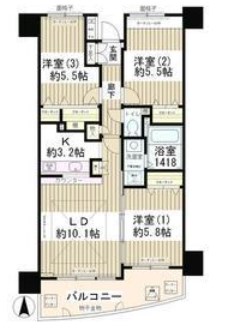 メゾン・シャルム 間取り