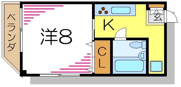 クレールメゾン瑞江  間取り