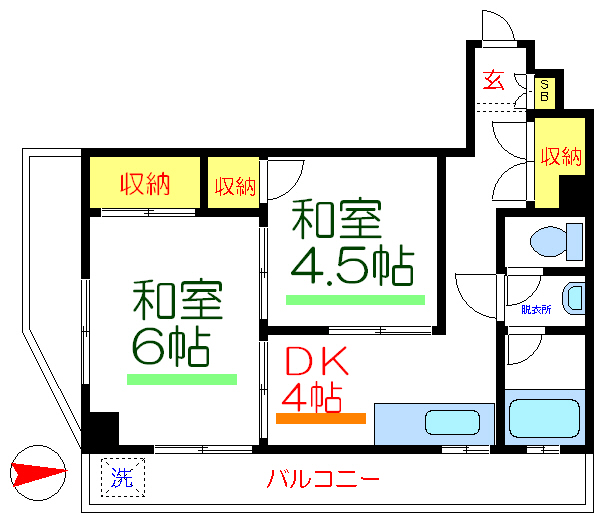 日東ビル 間取り