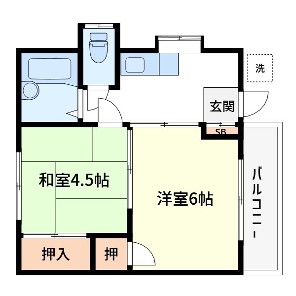 第二ペガサスB 間取り