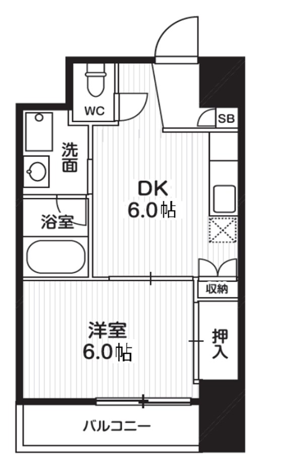 T‘ｓgarden大島   間取り