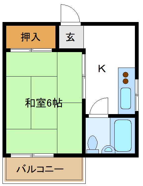 レジデンスアスカ山 間取り