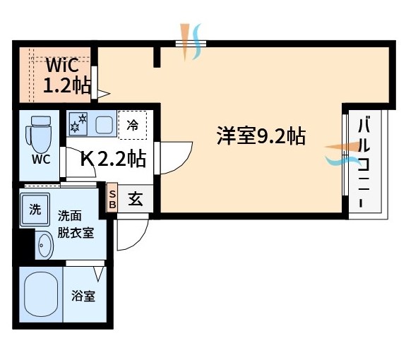 ESTATE PURE 新宿 間取り