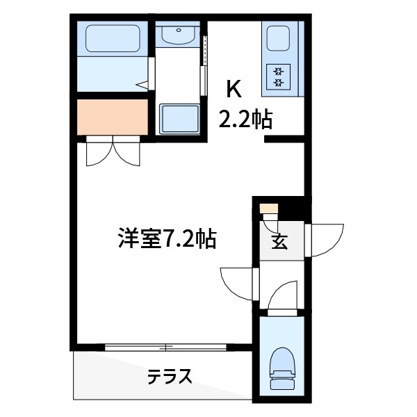 CANAL　CORUT福住 間取り