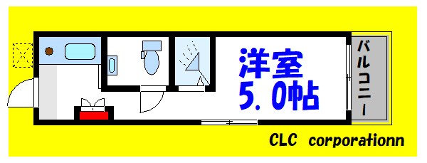 ピア4 423号室 間取り
